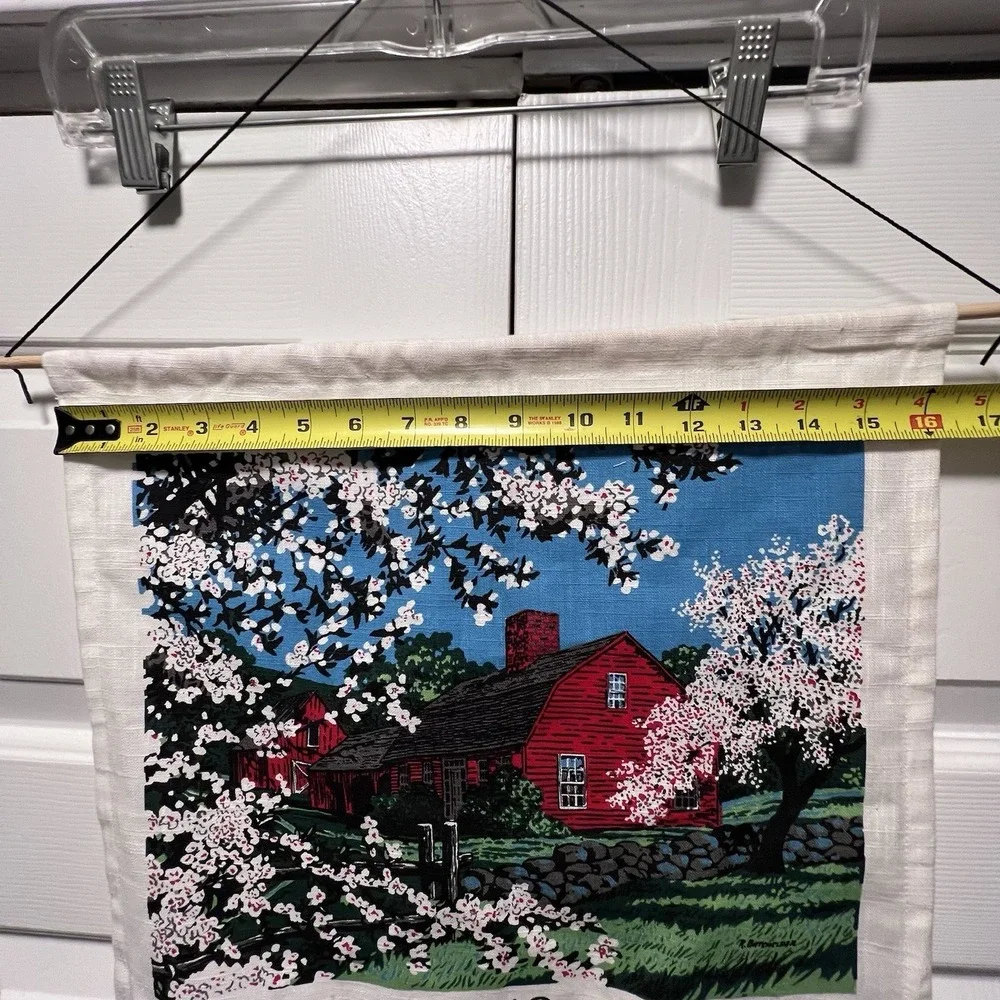 2019 Hanging Tea Towel Calendar Bless This House Red Barn Kay Dee 16